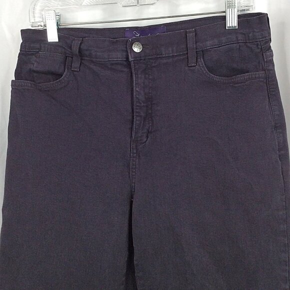 NYDJ Not Your Daughters Jeans Marilyn Straight 12 Rhinestones Lift Tuck 31x33 - Picture 3 of 10